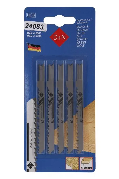 Přímoč.pilka B & D 5ks 75mm/1.45mm,12240 Přímoč.pilka B & D 5ks 75mm/1.45mm,12240