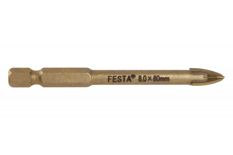 Vrták FESTA 8 mm na sklo,keramiku,dlažbu Vrták FESTA 8 mm na sklo,keramiku,dlažbu