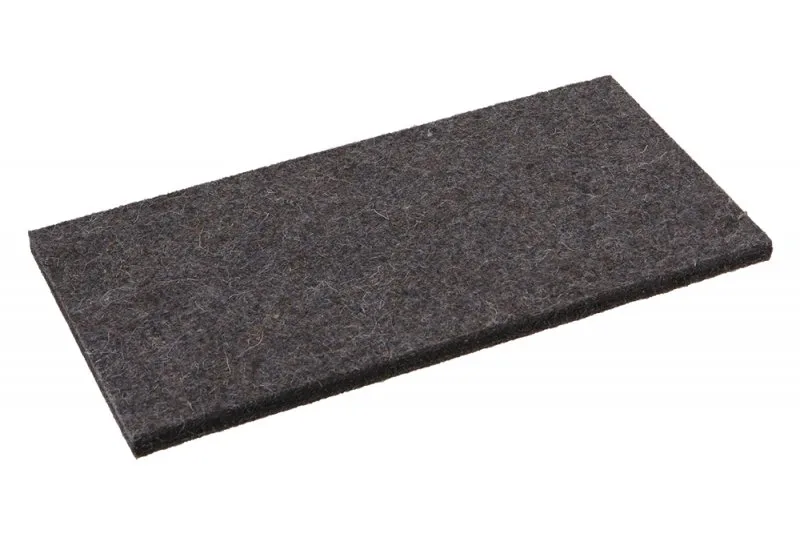 Náhradní černá plst 280x140x10mm Náhradní černá plst 280x140x10mm