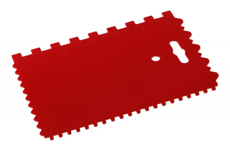 Stěrka plast zuby 170x115mm Stěrka plast zuby 170x115mm