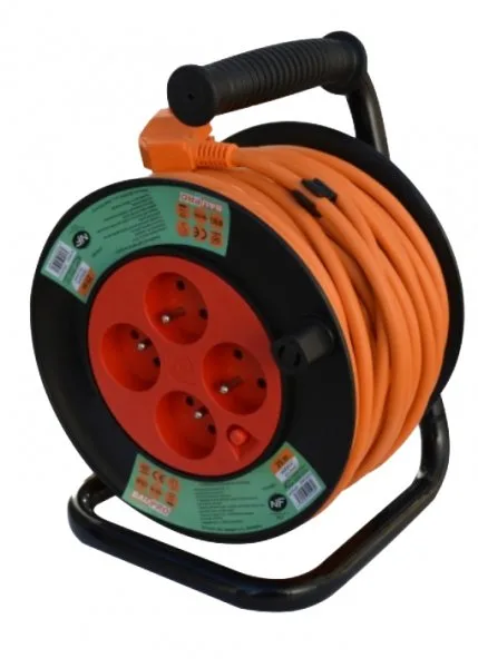 kabel prodluž.25m buben 4zásuvky IP20 FESTA kabel prodluž.25m buben 4zásuvky IP20 FESTA