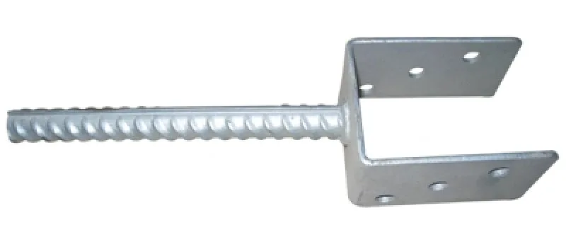 Patka sloupku U 91x60x100x200mm,tl.4mm Patka sloupku U 91x60x100x200mm,tl.4mm