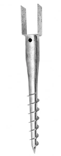 Zemní vrut "U" 90x60x100 tl.4mm Zemní vrut "U" 90x60x100 tl.4mm