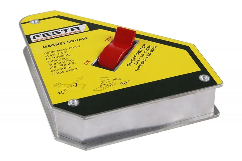 Magnet 45 a 90,150x130x30mm s vypínači