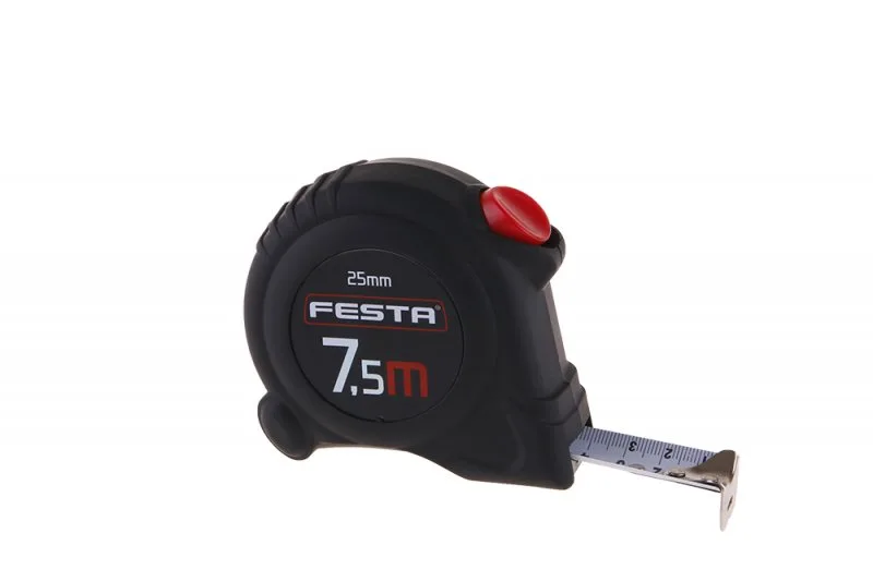 sedmapůlmetr  svinovací metr FESTA Autolock 7,5m x 25mm