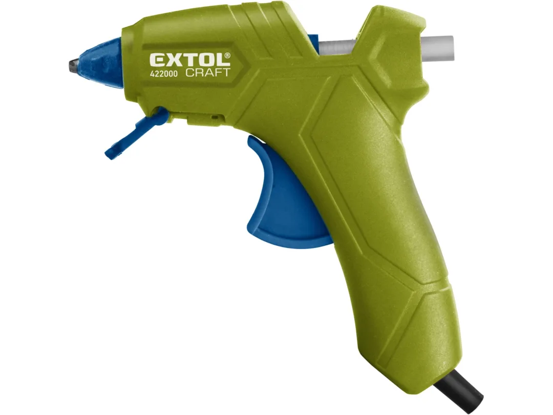 pistole tavná lepící, Ř7,2mm, 25W Extol pistole tavná lepící, Ř7,2mm, 25W Extol
