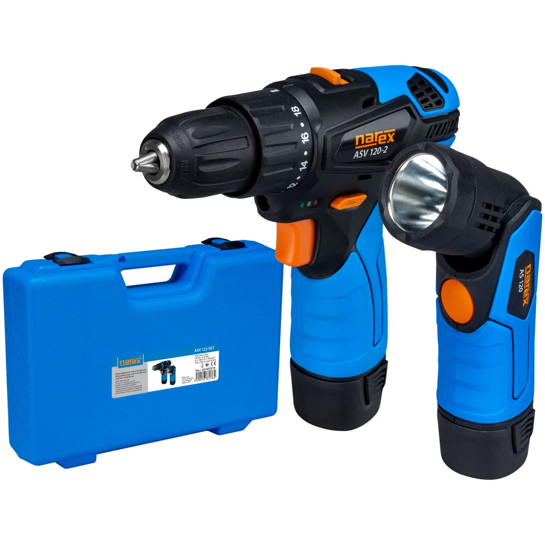 Šroubovák Aku ASV 122-SET (ASV 120-2+AS120), 12V, 2,0Ah Li-Ion Šroubovák Aku ASV 122-SET (ASV 120-2+AS120), 12V, 2,0Ah Li-Ion