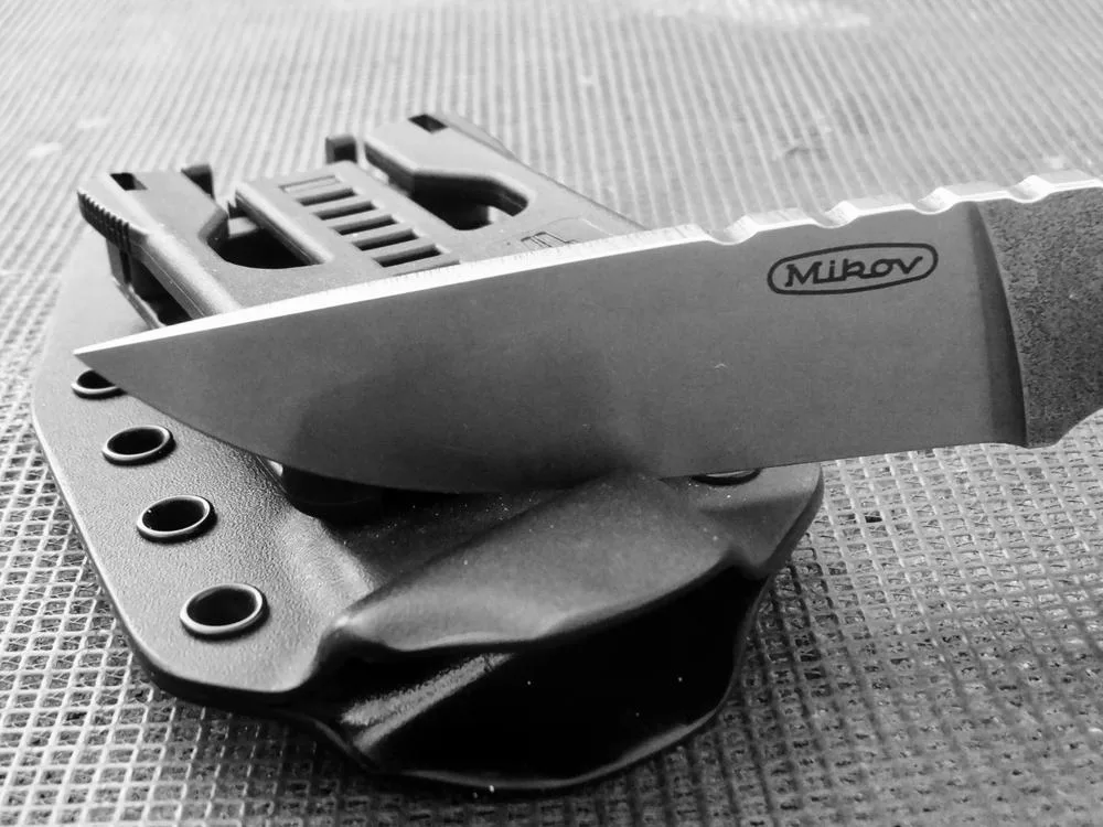 726-BM-9/PATRON dýka, upínání TEK-LOK, Kydex pouzdro b