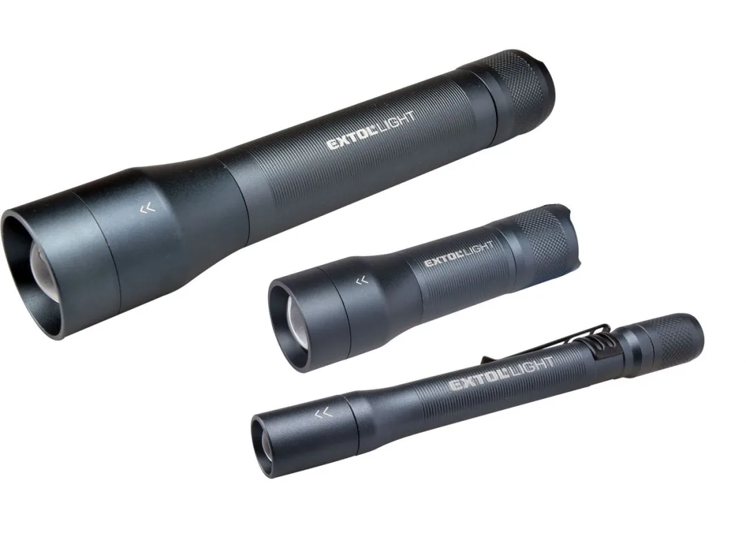 svítilna 250lm, zoom, celokovová, 250lm, CREE XPG a