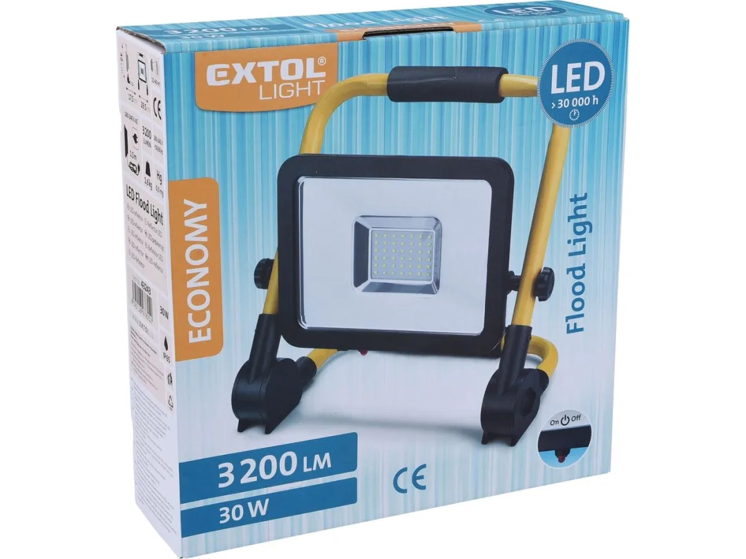 reflektor LED, 3200lm, se stojanem e