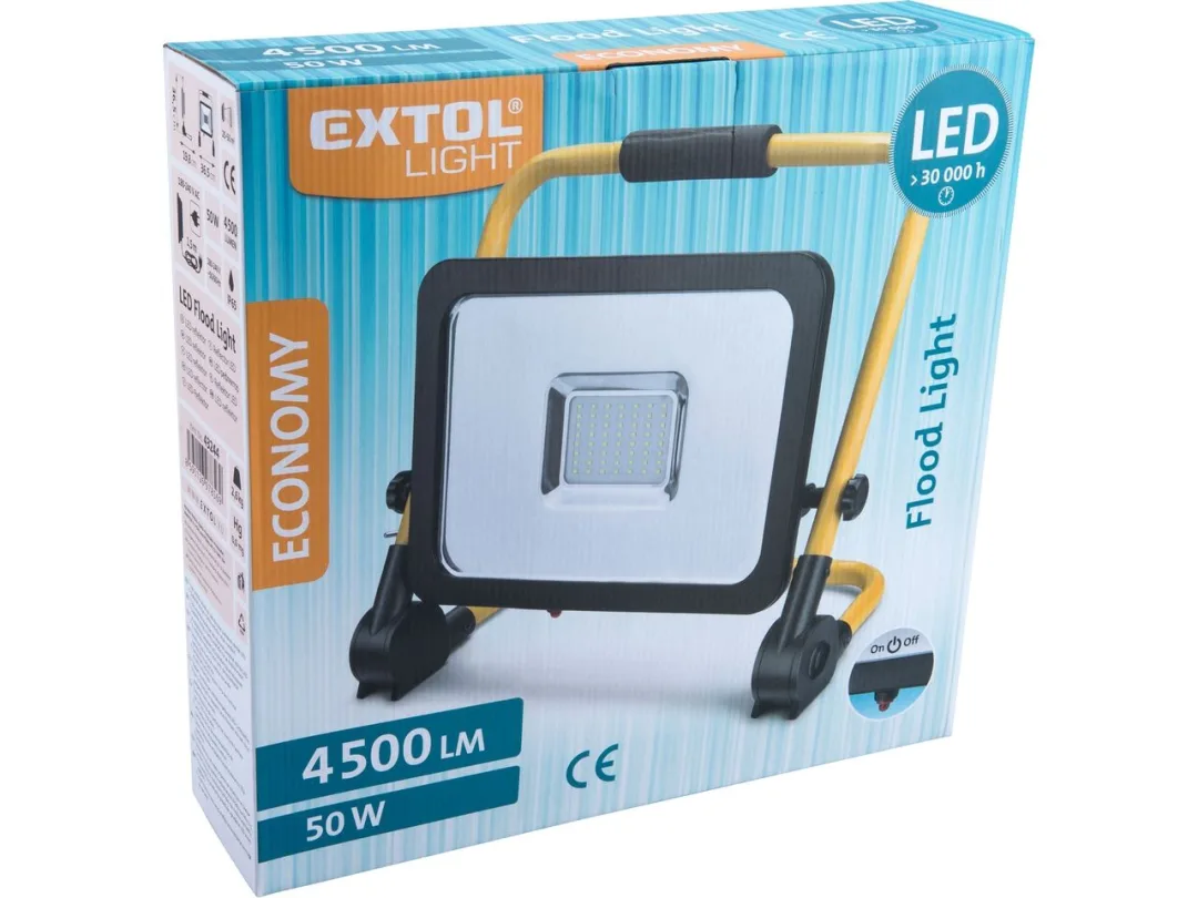 reflektor LED, 4500lm, se stojanem e