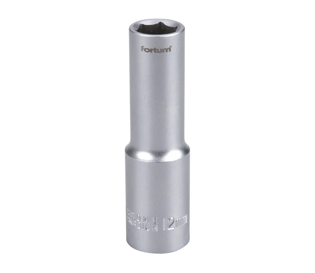 hlavice nástrčná prodloužená 1/2", 12mm, L 77mm hlavice nástrčná prodloužená 1/2", 12mm, L 77mm