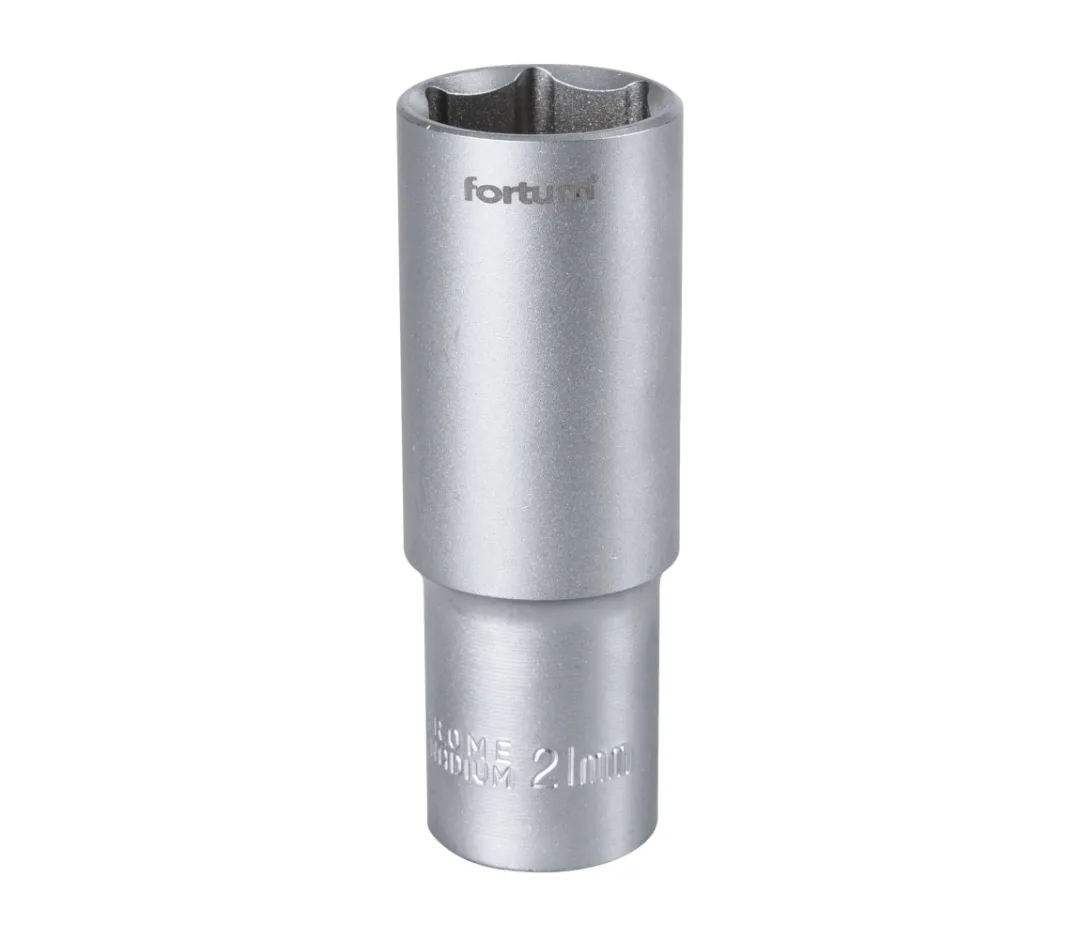 hlavice nástrčná prodloužená 1/2", 21mm, L 77mm hlavice nástrčná prodloužená 1/2", 21mm, L 77mm