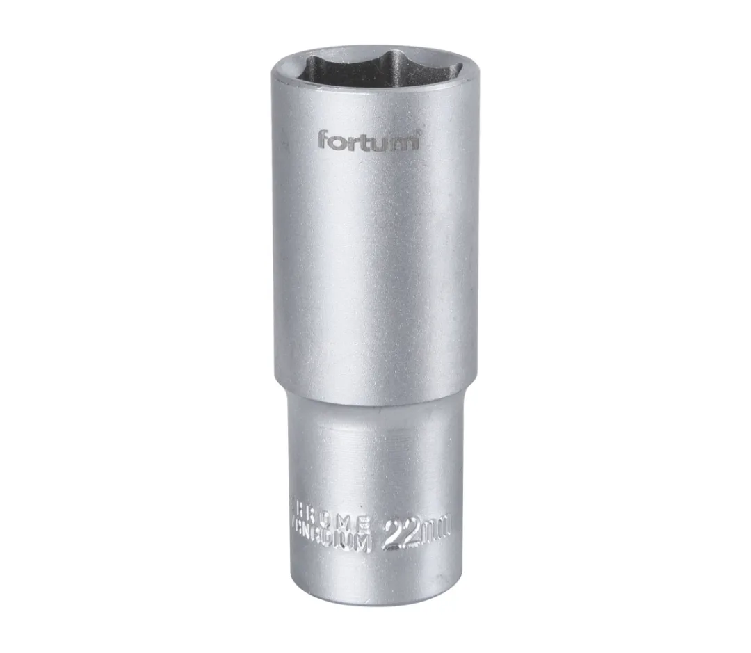 hlavice nástrčná prodloužená 1/2", 22mm, L 77mm hlavice nástrčná prodloužená 1/2", 22mm, L 77mm