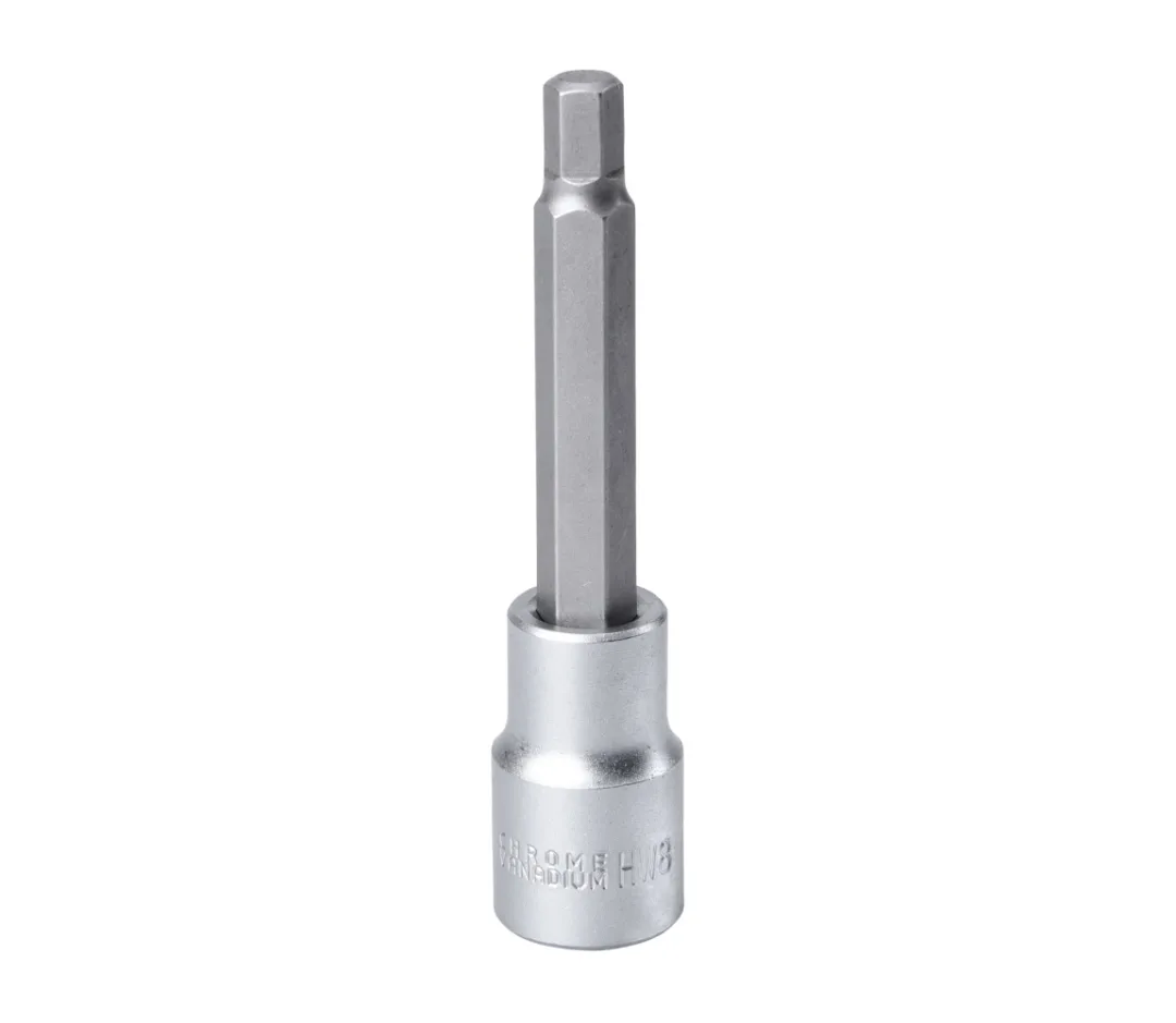 hlavice zástrčná 1/2" prodlouž. imbus, H 8, L 100mm hlavice zástrčná 1/2" prodlouž. imbus, H 8, L 100mm