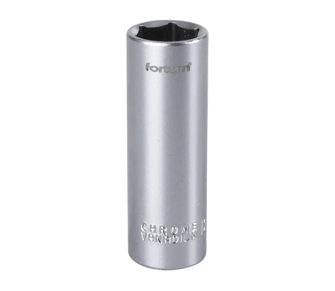 hlavice nástrčná prodloužena 1/4", 12mm, L 50mm hlavice nástrčná prodloužena 1/4", 12mm, L 50mm