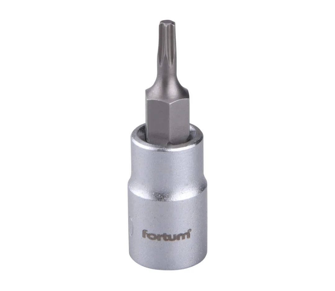 hlavice zástrčná 1/4" bit TORX, T 10, L 37mm hlavice zástrčná 1/4" bit TORX, T 10, L 37mm