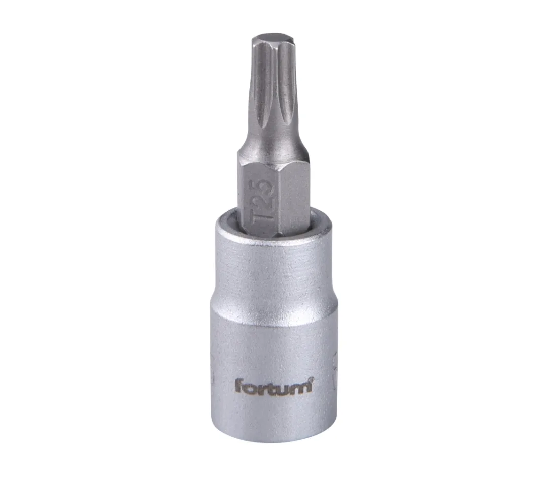 hlavice zástrčná 1/4" bit TORX, T 25, L 37mm hlavice zástrčná 1/4" bit TORX, T 25, L 37mm