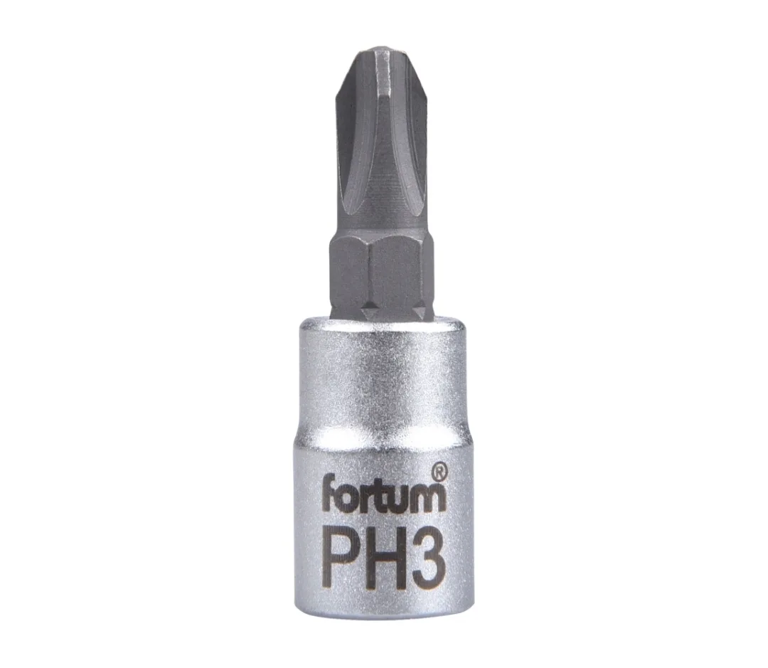 hlavice zástrčná 1/4" bit křížový, PH 3, L 37mm hlavice zástrčná 1/4" bit křížový, PH 3, L 37mm