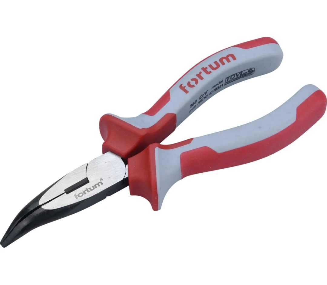 kleště půlkulaté zahnuté, 160mm, 61CrV5 kleště půlkulaté zahnuté, 160mm, 61CrV5