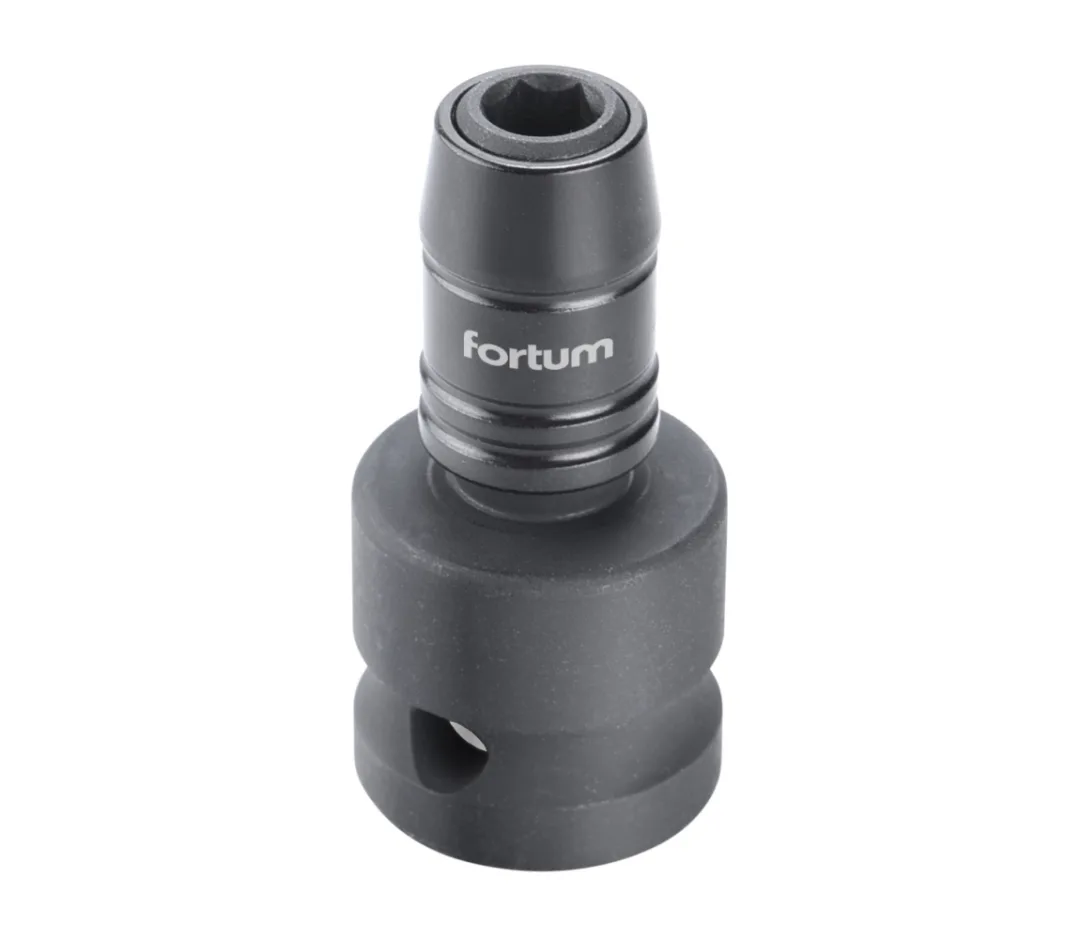 rázový adaptér 1/2"čtyřhran na bity 1/4", CrMoV