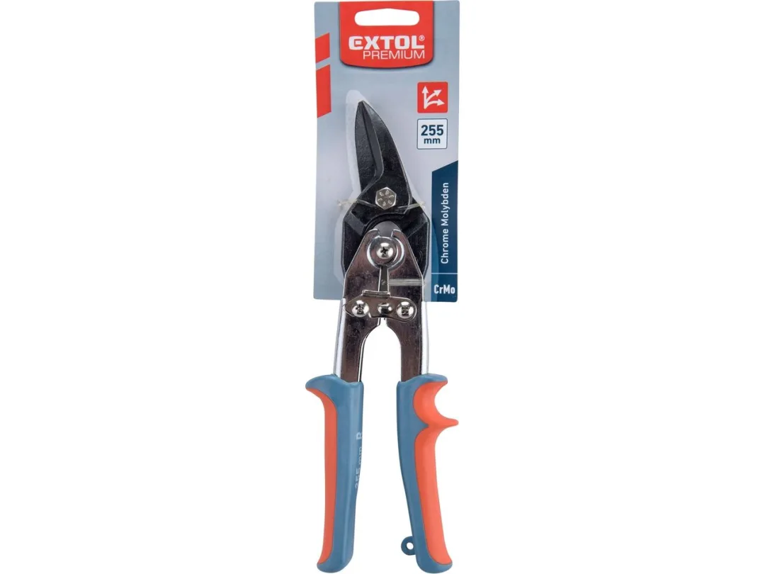 nůžky na plech 255mm převodové EXTOL a