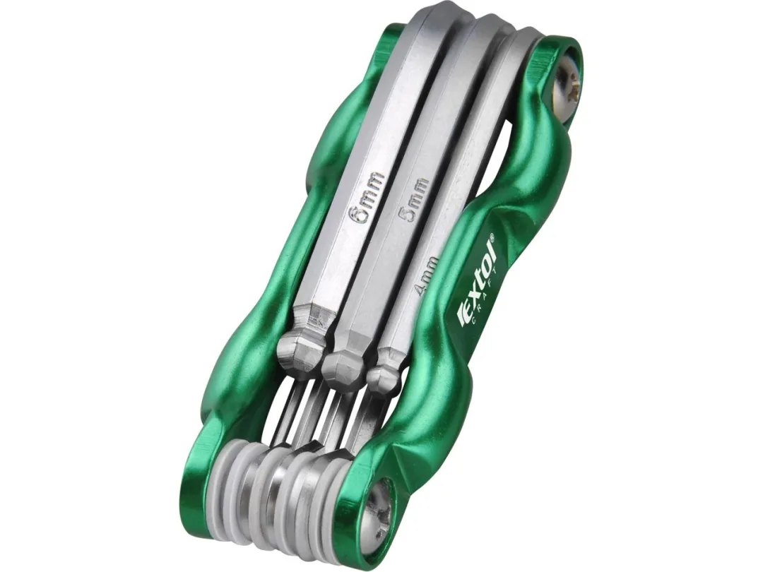 klíče IMBUS, sada 7ks, 1,5-6mm a