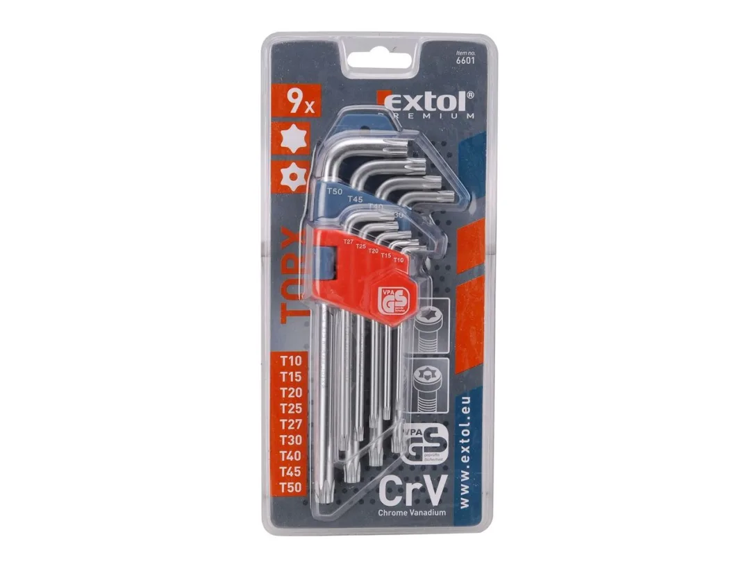 sada IMBUS TORX 9ks 10-50mm EXTOL a