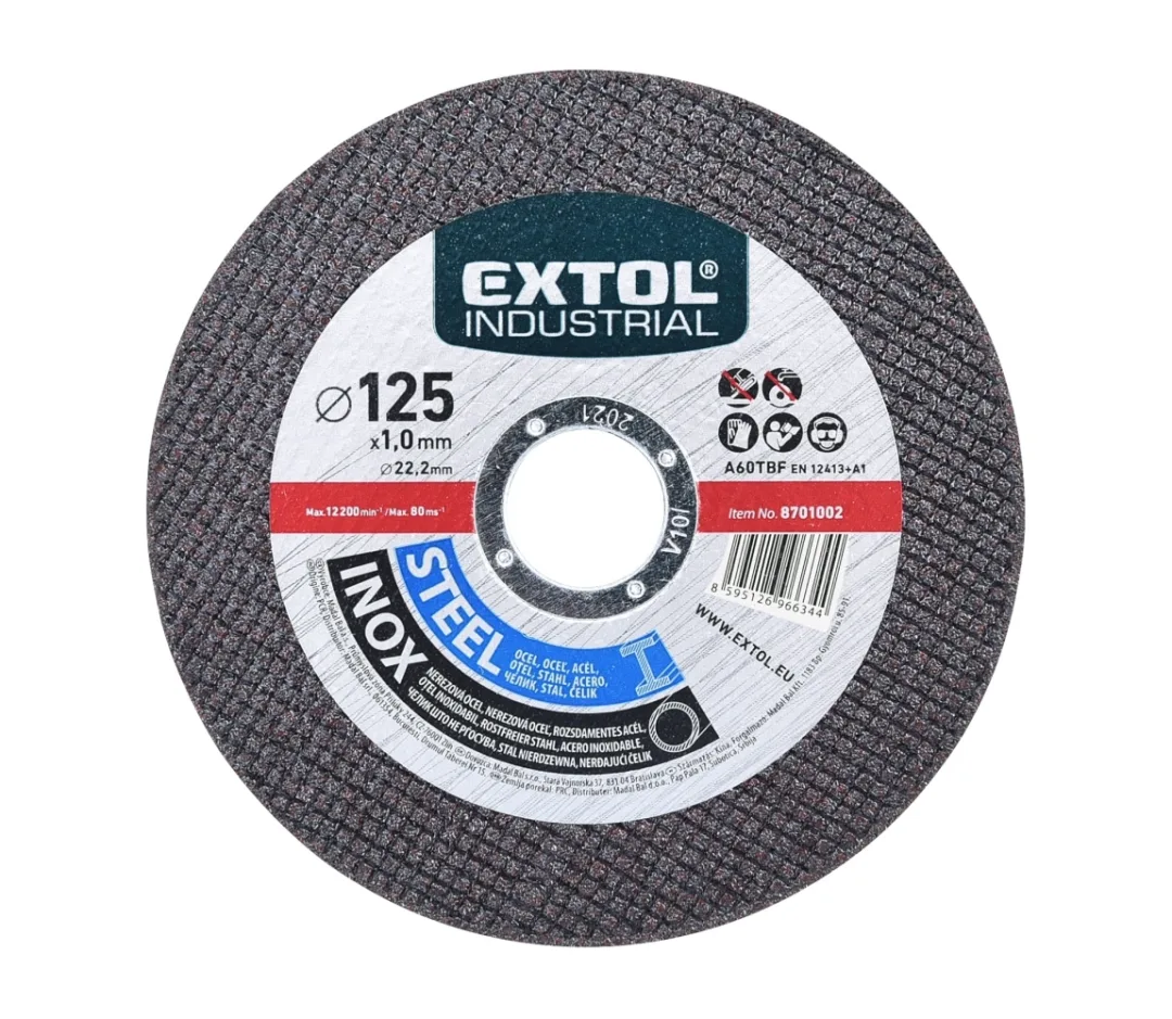 FLEX 125x 1 x22,2mm ocel/nerez EXTOL FLEX 125x 1 x22,2mm ocel/nerez EXTOL