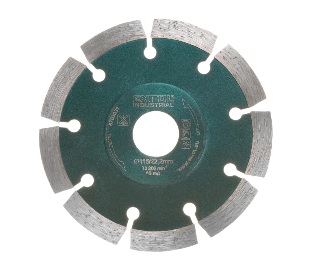 kotouč diamantový řezný segmentový Grab Cut, suché řezání, 115x22,2x2,2mm kotouč diamantový řezný segmentový Grab Cut, suché řezání, 115x22,2x2,2mm