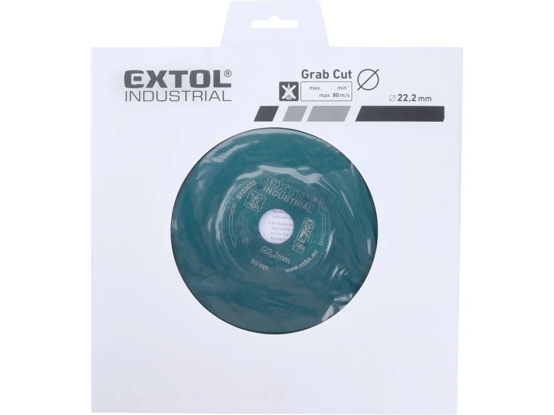 kotouč diamantový řezný segmentový Grab Cut, suché řezání, 115x22,2x2,2mm a