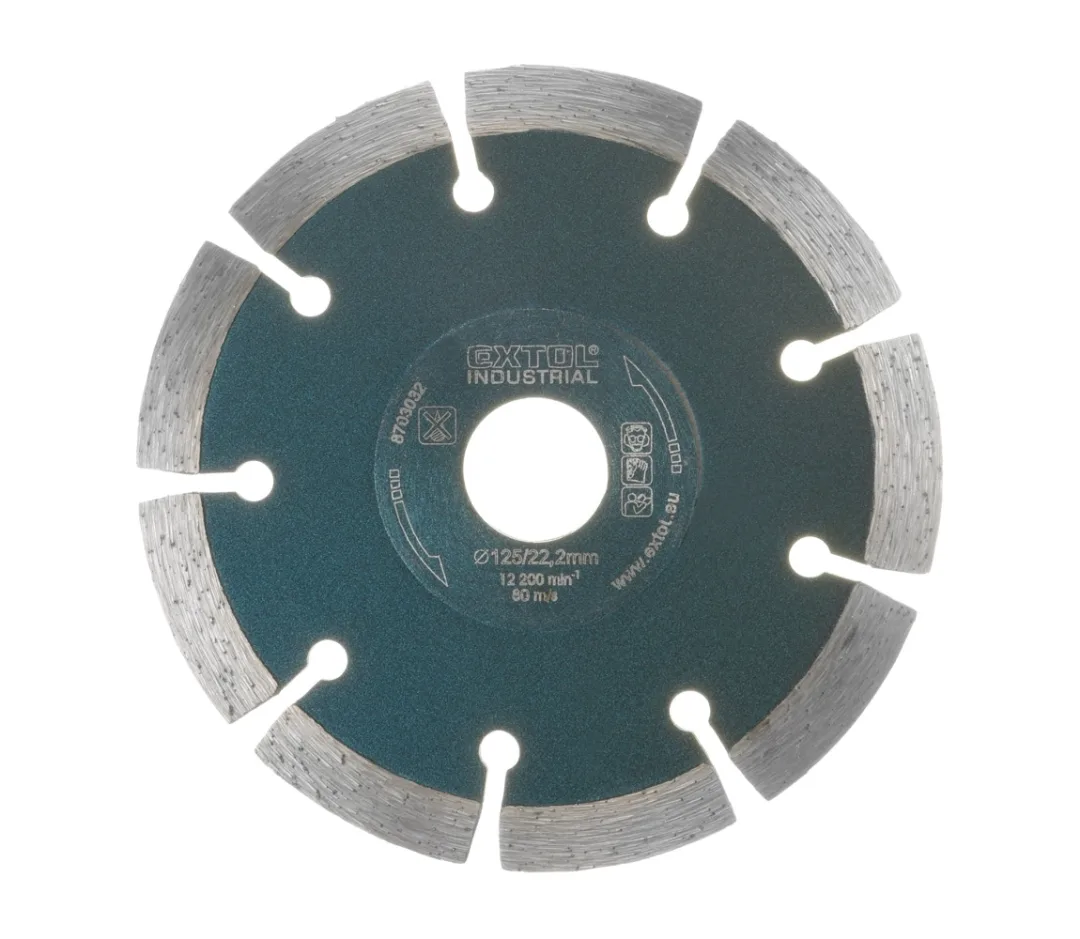 kotouč diamantový řezný segmentový Grab Cut, suché řezání, 125x22,2x2,2mm kotouč diamantový řezný segmentový Grab Cut, suché řezání, 125x22,2x2,2mm