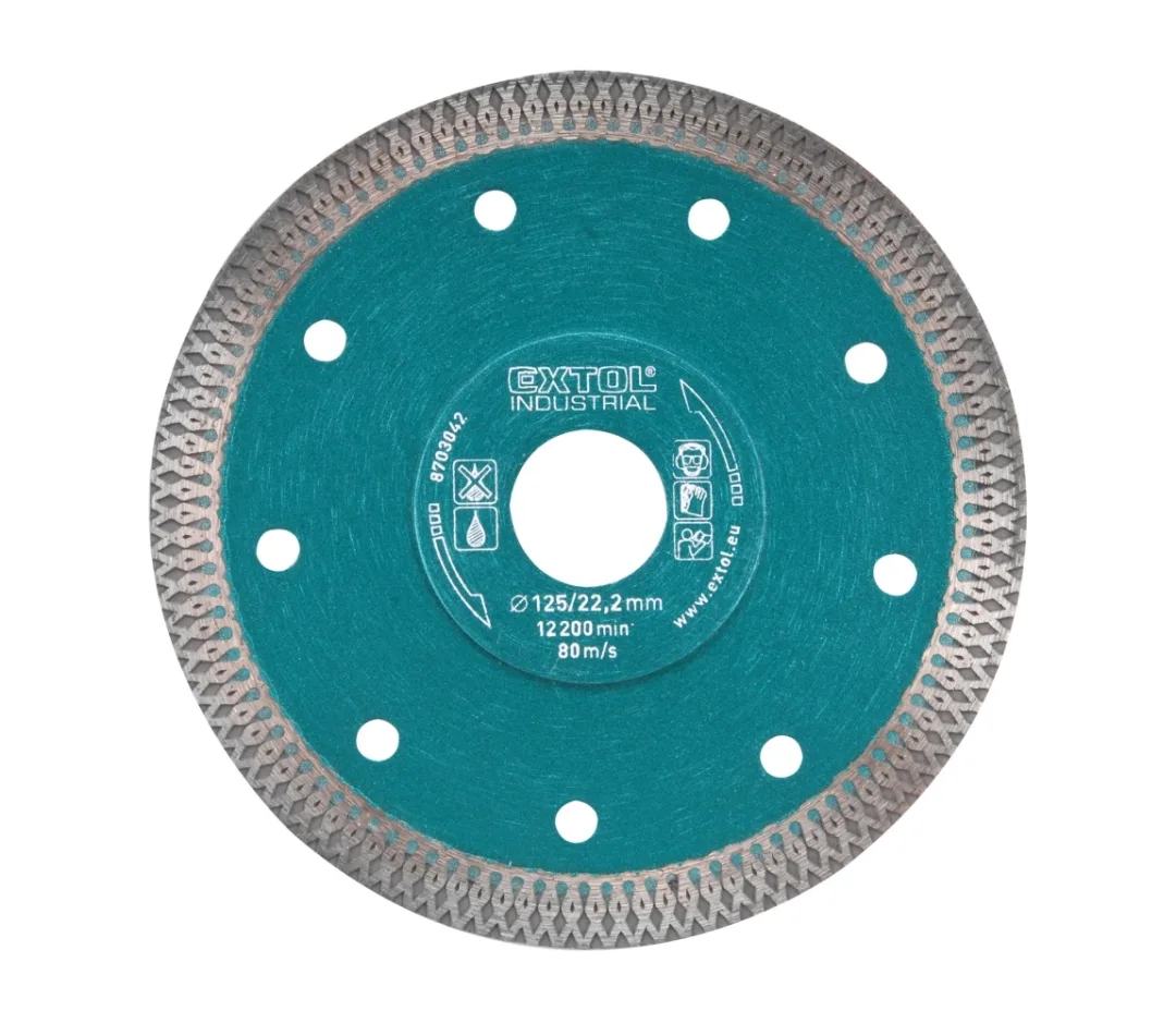 kotouč diamantový řezný, turbo Thin Cut, suché i mokré řezání, 125x22,2x1,5mm kotouč diamantový řezný, turbo Thin Cut, suché i mokré řezání, 125x22,2x1,5mm