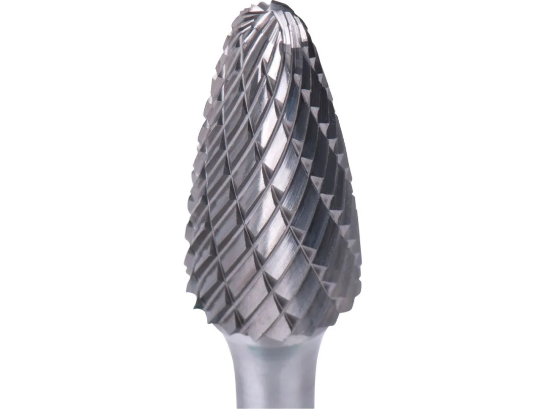 fréza karbidová, kulatý oblouk, pr.12x25mm/stopka 6mm,sek střední(double-cut) a