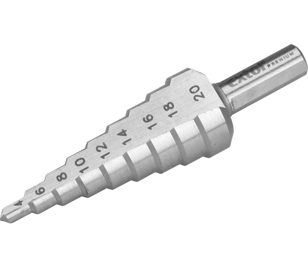 vrták stupňovitý, 4-20mm, HSS vrták stupňovitý, 4-20mm, HSS