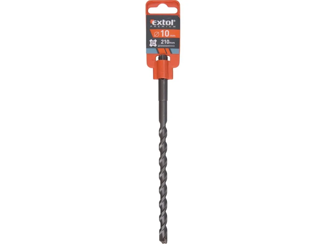 vrták SDS PLUS příklepový do betonu, 10x210mm, SK (Zrušeno - náhrada 8801718) a