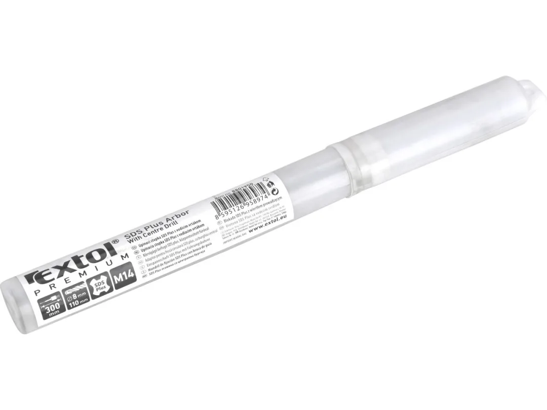 stopka upínací SDS plus s vodícím vrtákem, 300mm a