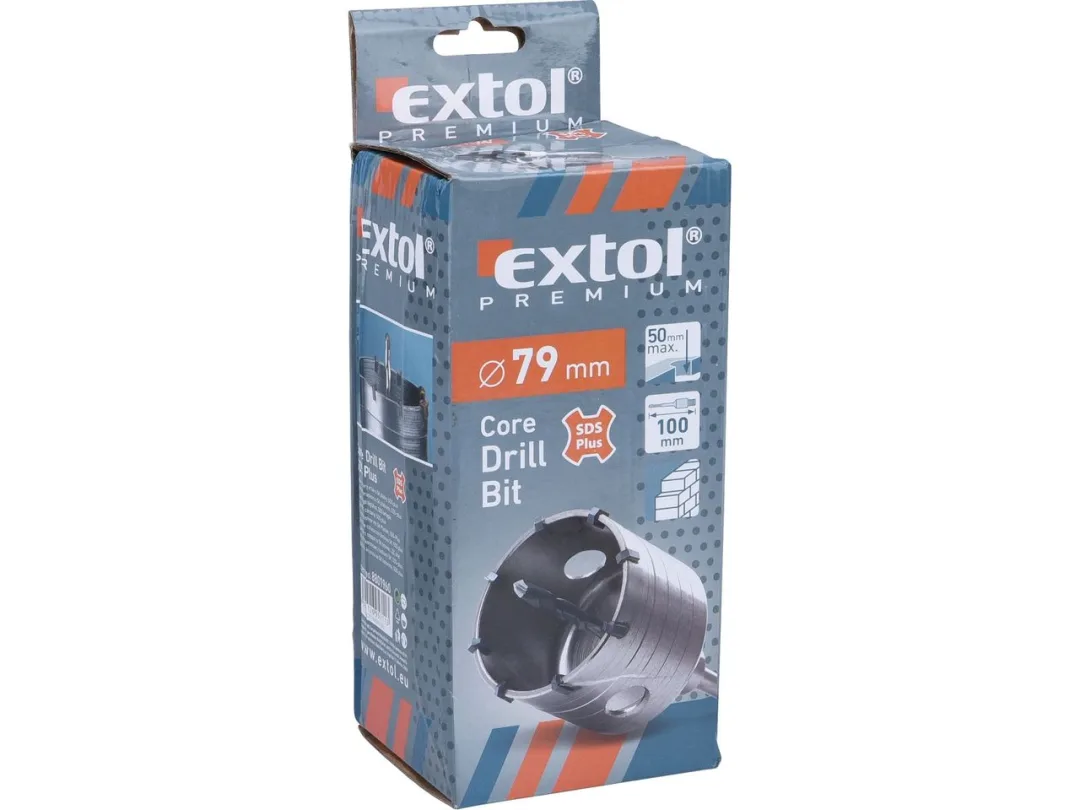 vrták SDS PLUS do zdi korunkový, 79mm c