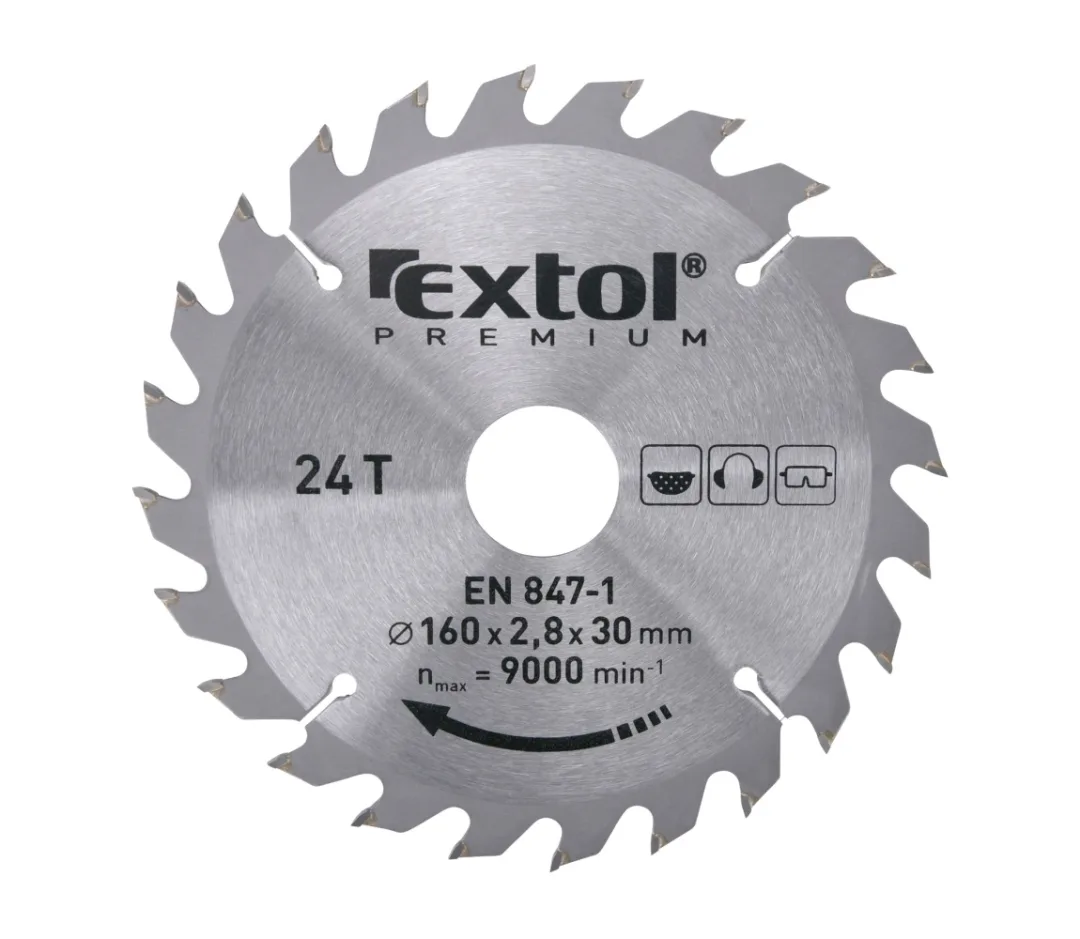 kotouč pilový s SK plátky, 160x2,0x30mm, 24T kotouč pilový s SK plátky, 160x2,0x30mm, 24T