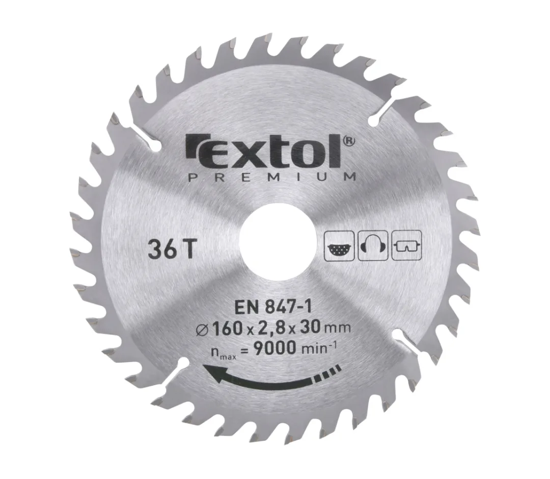 kotouč pilový s SK plátky, 160x2,0x30mm, 36T kotouč pilový s SK plátky, 160x2,0x30mm, 36T