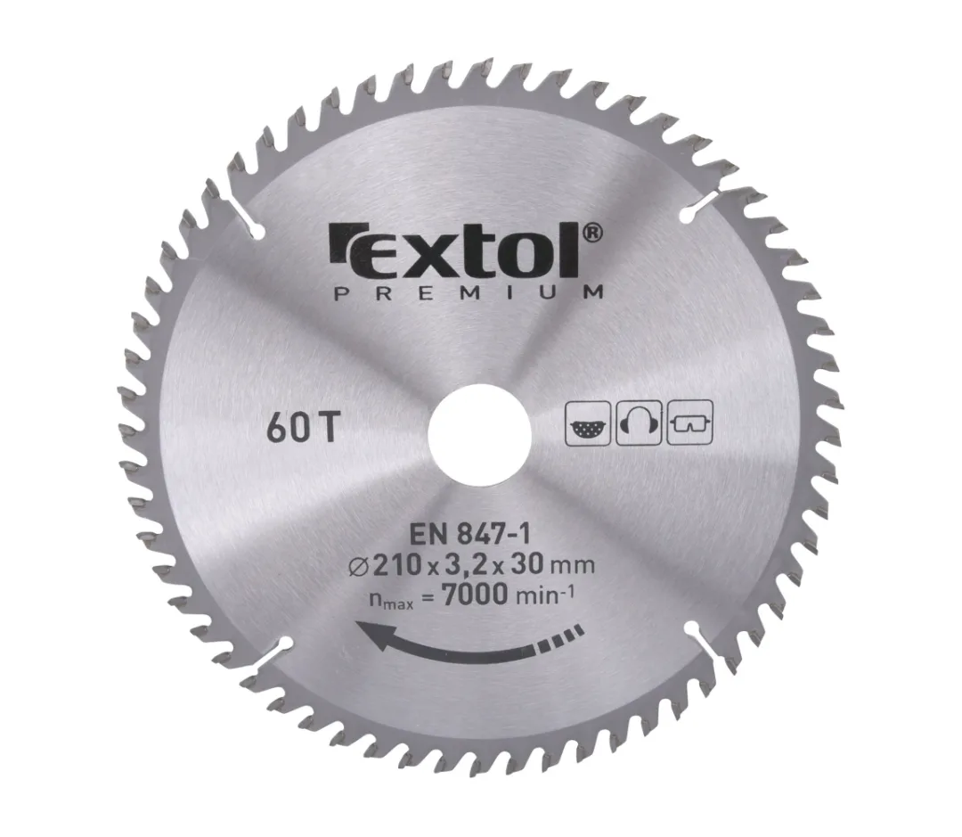 kotouč pilový s SK plátky, 210x2,2x30mm, 60T kotouč pilový s SK plátky, 210x2,2x30mm, 60T
