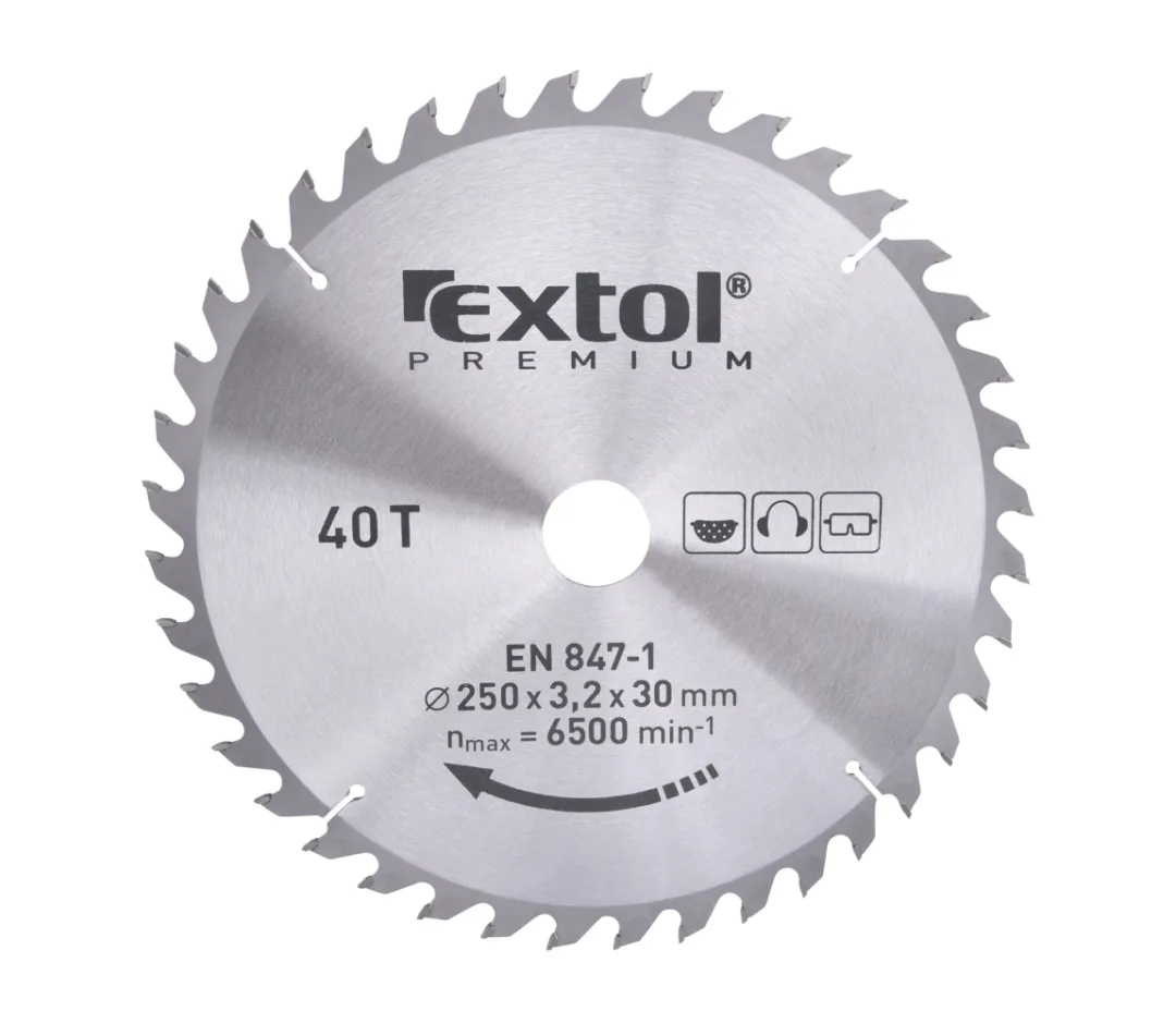 kotouč pilový s SK plátky, 250x2,2x30mm, 40T