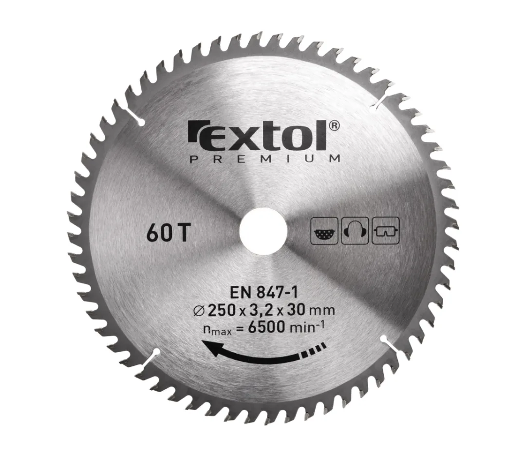 kotouč pilový s SK plátky, 250x2,2x30mm, 60T kotouč pilový s SK plátky, 250x2,2x30mm, 60T