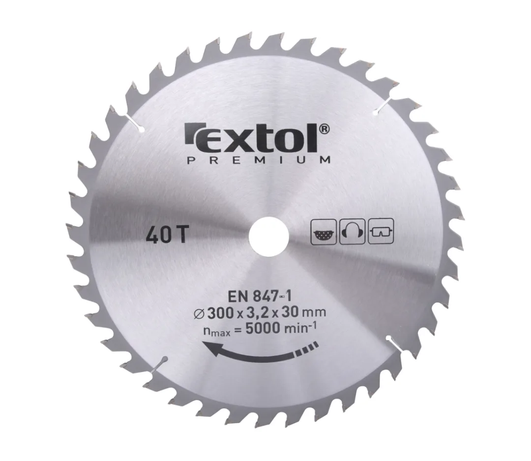 kotouč pilový s SK plátky, 300x2,2x30mm, 40T kotouč pilový s SK plátky, 300x2,2x30mm, 40T