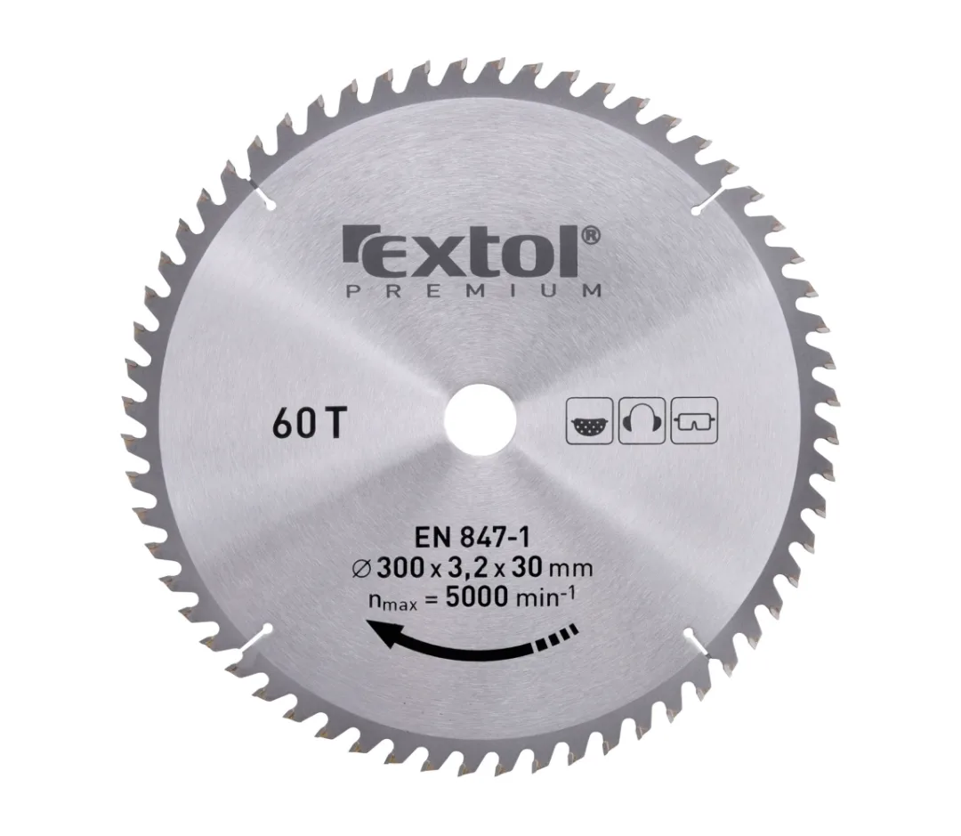 kotouč pilový s SK plátky, 300x2,2x30mm, 60T kotouč pilový s SK plátky, 300x2,2x30mm, 60T