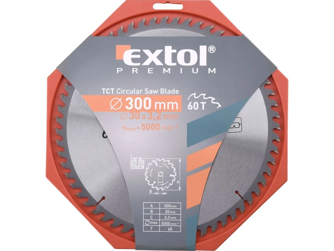 kotouč pilový s SK plátky, 300x2,2x30mm, 60T a