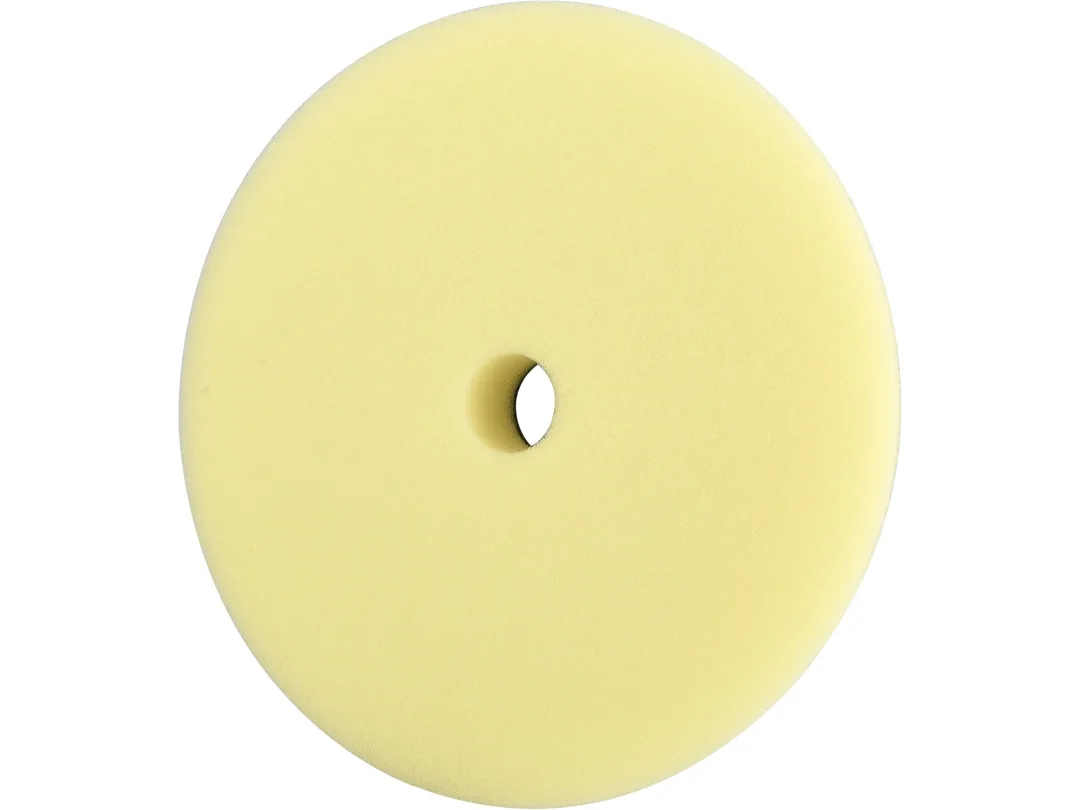 kotouč leštící pěnový, orbitální, T80, žlutý, 180x25mm, suchý zip 152mm a