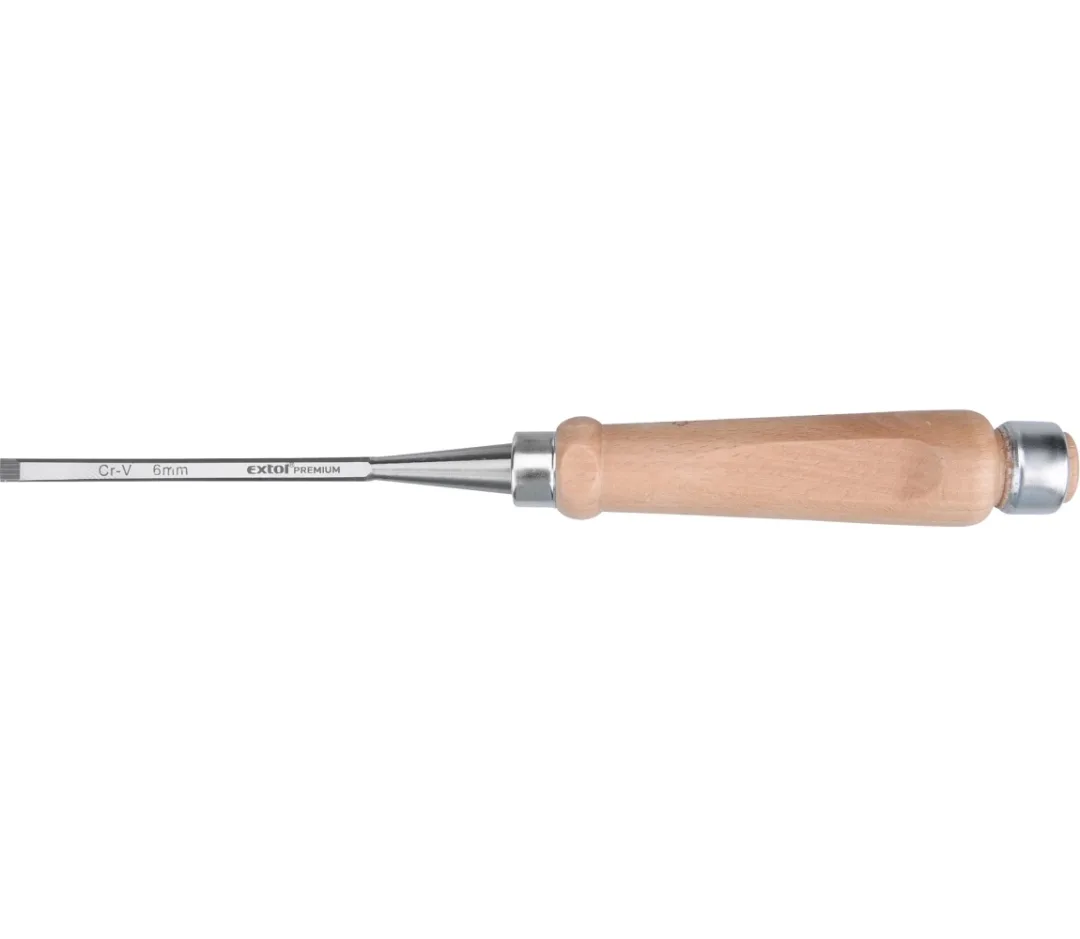 dláto s kvalitní bukovou rukojetí, 6mm, délka 275mm dláto s kvalitní bukovou rukojetí, 6mm, délka 275mm