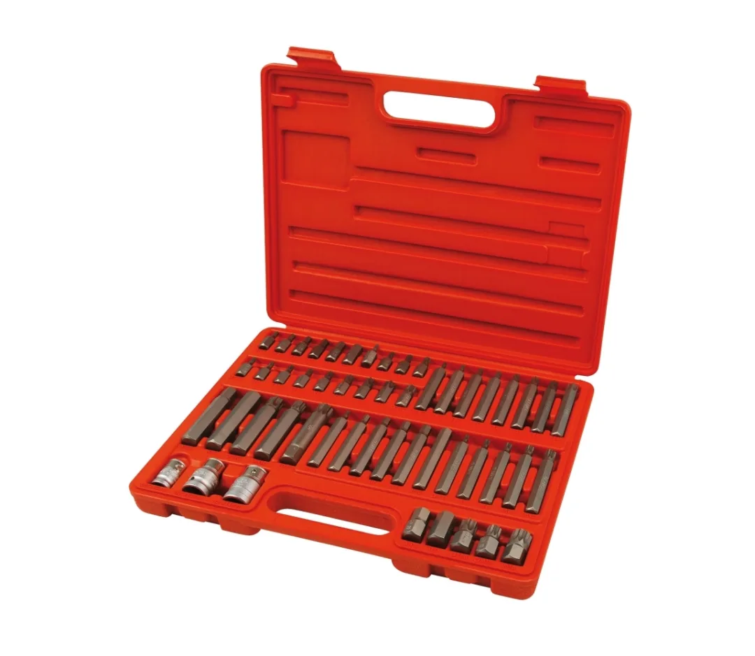 bity IMBUS-TORX-XZN, sada 51ks, pro ráčny 3/8", 1/2" bity IMBUS-TORX-XZN, sada 51ks, pro ráčny 3/8", 1/2"