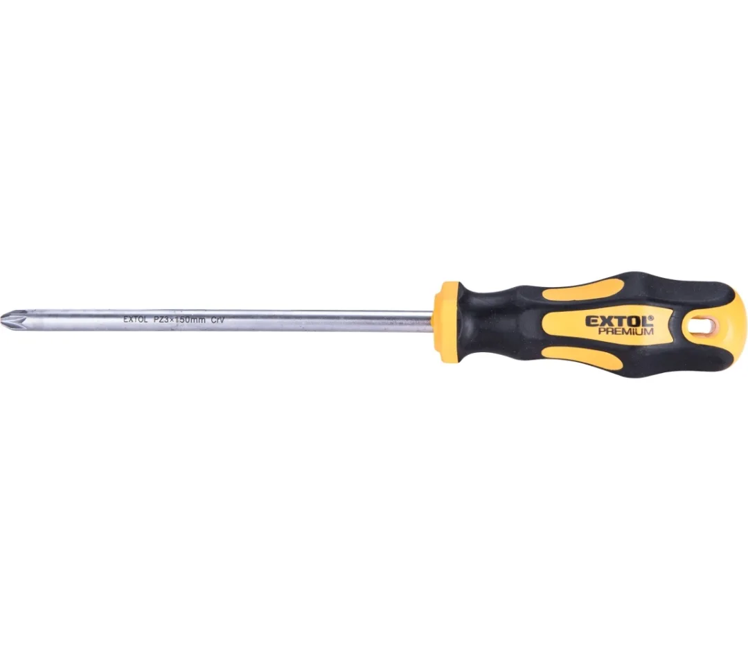 šroubovák křížový PZ, PZ 3x150mm, CrV šroubovák křížový PZ, PZ 3x150mm, CrV